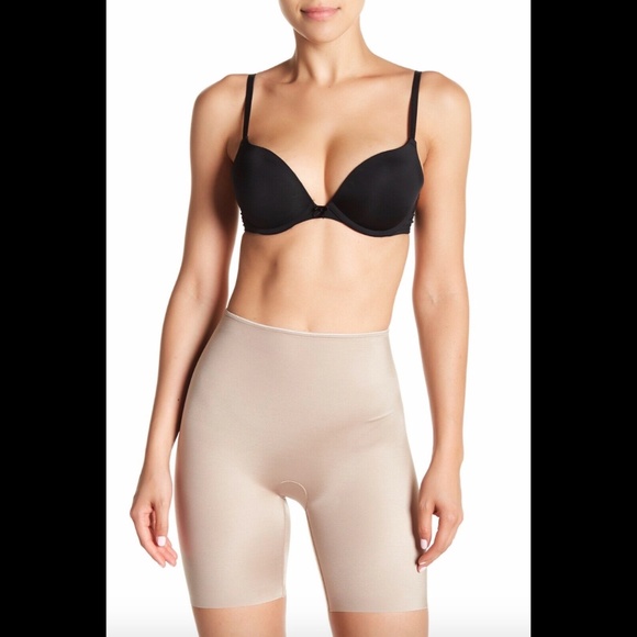 NEW Spanx‎ Slimplicity Mid-Thigh Shaper Sandcastle - Picture 2 of 9